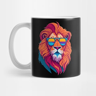 Cool Lion Art Mug